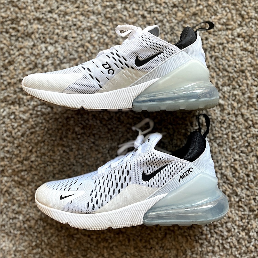 Nike Air Max 270 Women’s 7.5 white/black/white